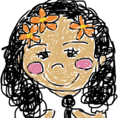 ものまねタレント斉藤ルミ子スタンプ