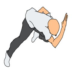 ハゲましツルさん♂