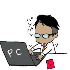 サラリーマンが日常使いできるスタンプ