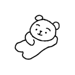 クマさんの日常①