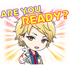 手越祐也オフィシャルスタンプ　第一弾