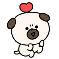 好きすぎるシュールなミニパグ