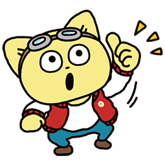 こてつくんの わりと使いやすいスタンプ