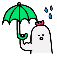 動く！にわとりとネギ