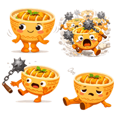 モーニングかつ丼 112