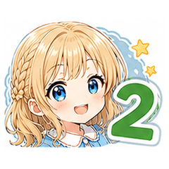Cute Girl Stickers Vol.2 TH