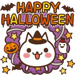 動く♪ ねこの缶詰め【ハロウィン】