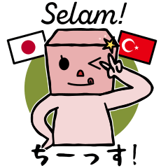 TDの日常スタンプ02 - 日本/トルコ/英語
