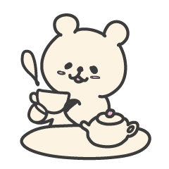 くま　-ミルクティー風味-