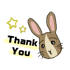 イラストうさぎの若