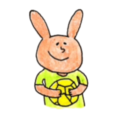 ハンドボールうさぎ