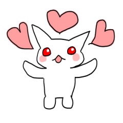 白ねこのアルビーノ