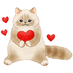 使いやすい☆猫たちのスタンプ 3