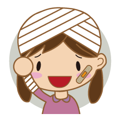 病気、怪我しちゃった！[女の子編]