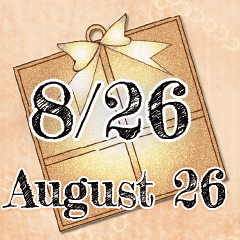 8月26日記念日BIGスタンプ