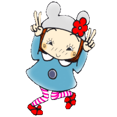 ひま子ちゃん２６０冬日常BIGスタンプ