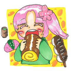 春ちゃんのスタンプ