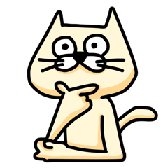 表情のみでおくる猫の日常