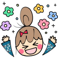 大人女子♡の日常的に使える明るいスタンプ