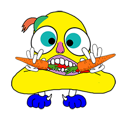 森のキノコの妖精