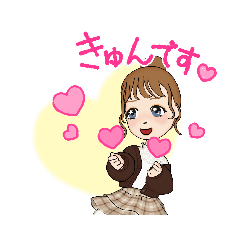 ギャルのスタンプだ!