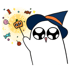 キラキラ目のゴーストとハロウィン