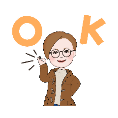 鳥飼さんのスタンプ2023寒の入り