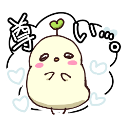 推し活ヒナちゃん(白）