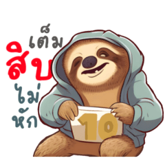 Hooded Larry Sloth Bro