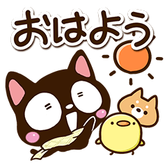 小さい黒猫☆冬・年末年始