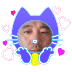 私が作ったスタンプなお丸