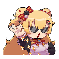 ホロライブ公式スタンプ「赤井はあと」