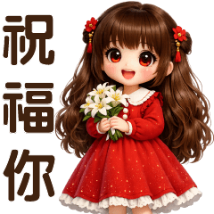 Cute Girl-Daily Life Practical Stickers