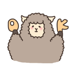 アルパカさん 。