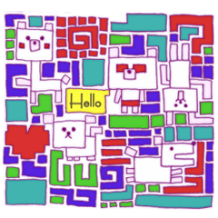 あにまるタイル　英語ver.