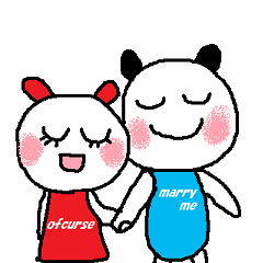 博多生まれのヒーボー＆さーちゃん