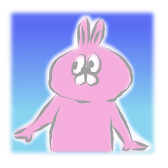 ふざけたウサギの宇佐夫