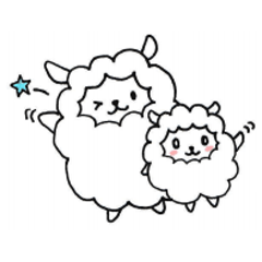 親子ひつじ★子育て編