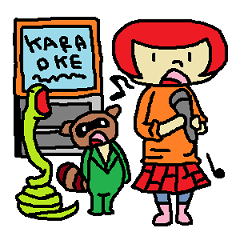 人生を楽しむ彼女