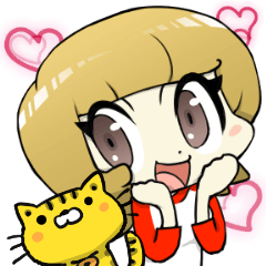 猫のグミととにかく陽気なママ