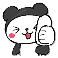 ぱんださんです。