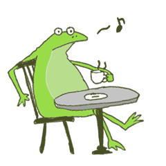 カエルのかなやん（日常編）