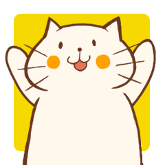 ゆるぽちゃなねこ。