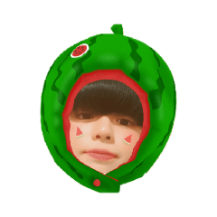 おうがくんのオリジナルスタンプ