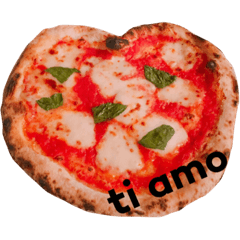 ご馳走で気持ちを表すスタンプ