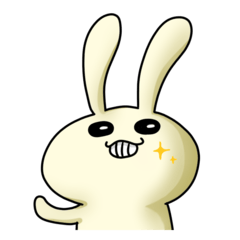 よく見たら愛嬌がないこともないうさぎ