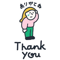 女の子スタンプ〜便利すぎてごめんね〜