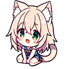 ちびキャラスタンプシリーズ 猫耳編