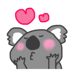 へたコアラのスタンプ01