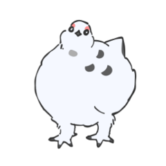 街でも山でもライチョウさん